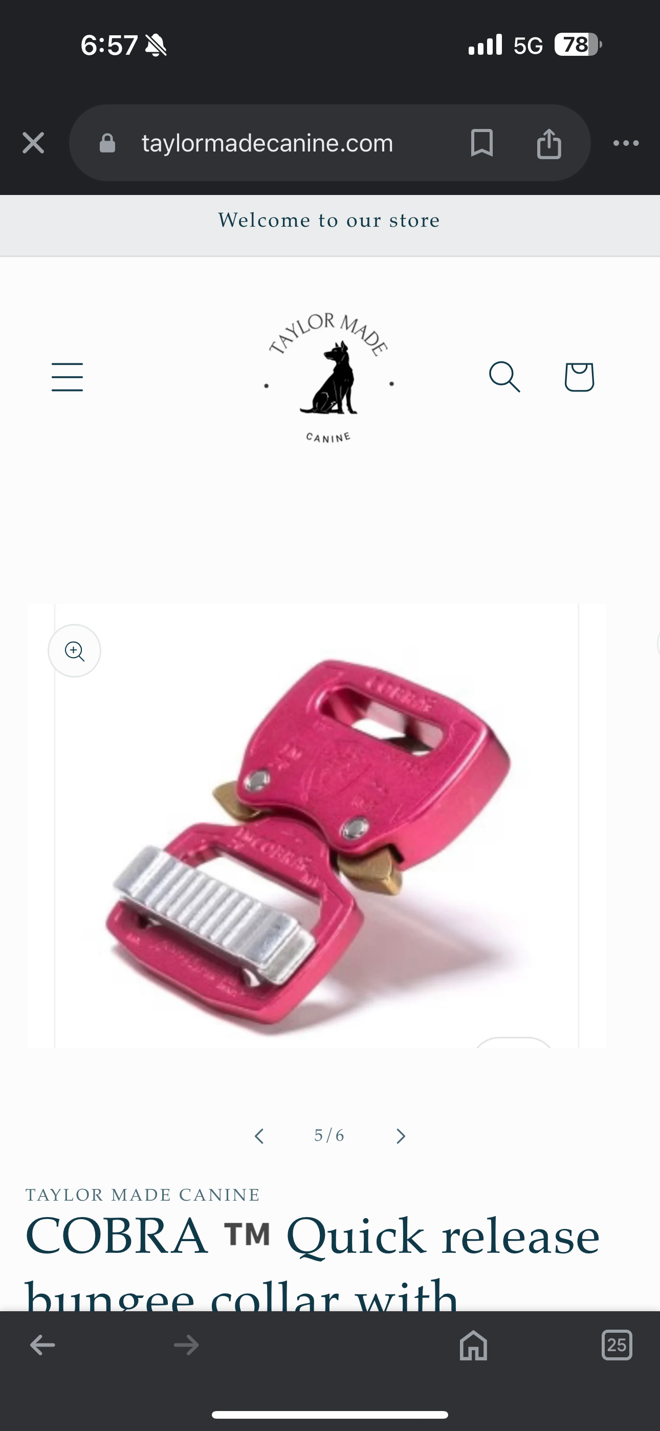 COBRA™️ FM quick release collar 3/4 inch (19mm)
