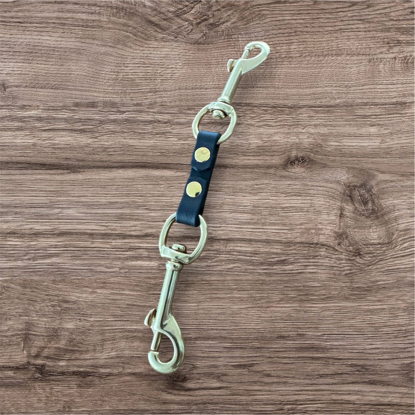 Safety connector backup - clip to clip